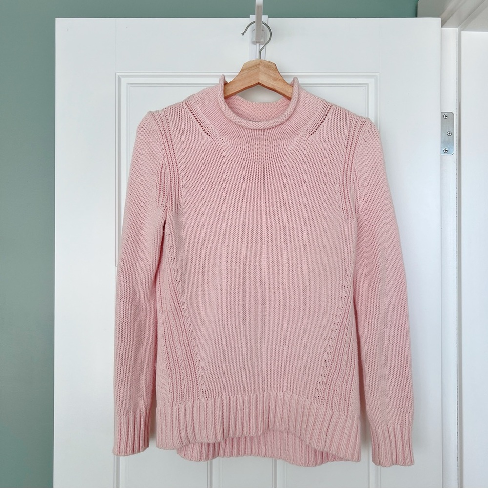 J. Crew | Cotton Rollneck/Turtleneck Sweater